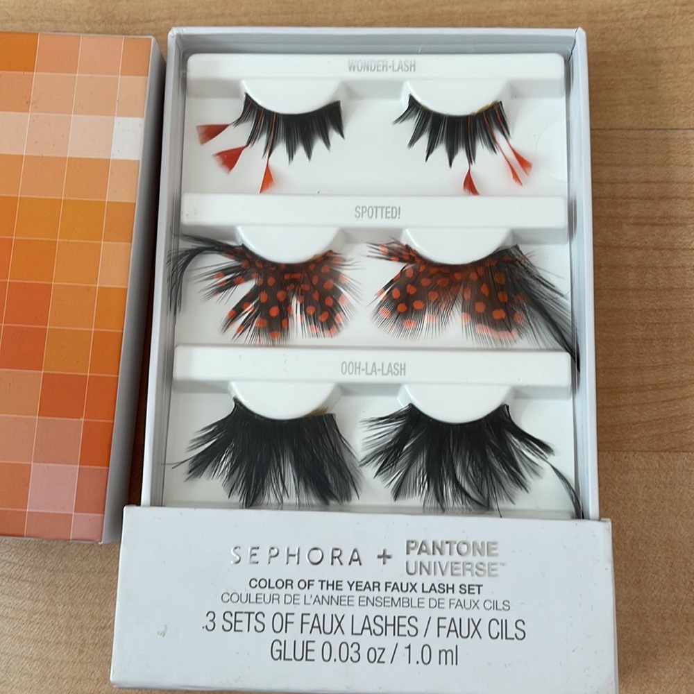 Sephora + Pantone Universe 2012 color of the year Faux Eyelash Set